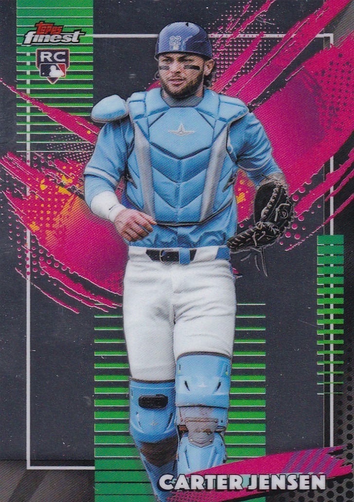 CARTER JENSEN FINEST ROOKIE RARE SHORT PRINT RC BLUE JAYS SP #284 2026 26