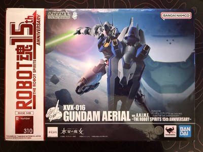 Gundam Aerial XVX-016 Ver A.N.I.M.E Robot Spirits 15th Anniversary Bandai