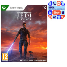 New Star Wars Jedi Survivor Disk Xbox Series X EA Game RRP £44