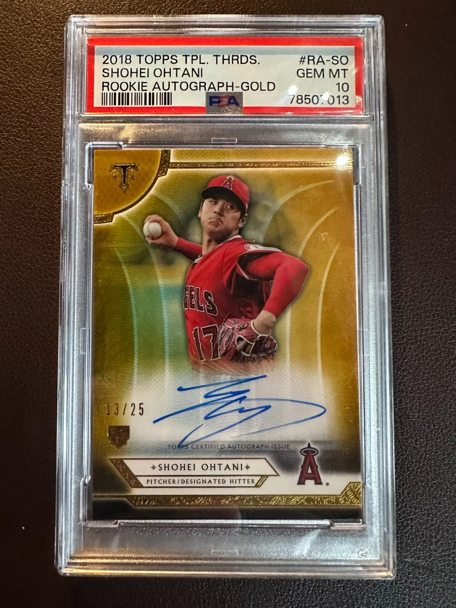 2018 Topps Triple Threads - Shohei Ohtani #RA-SO for sale | eBay