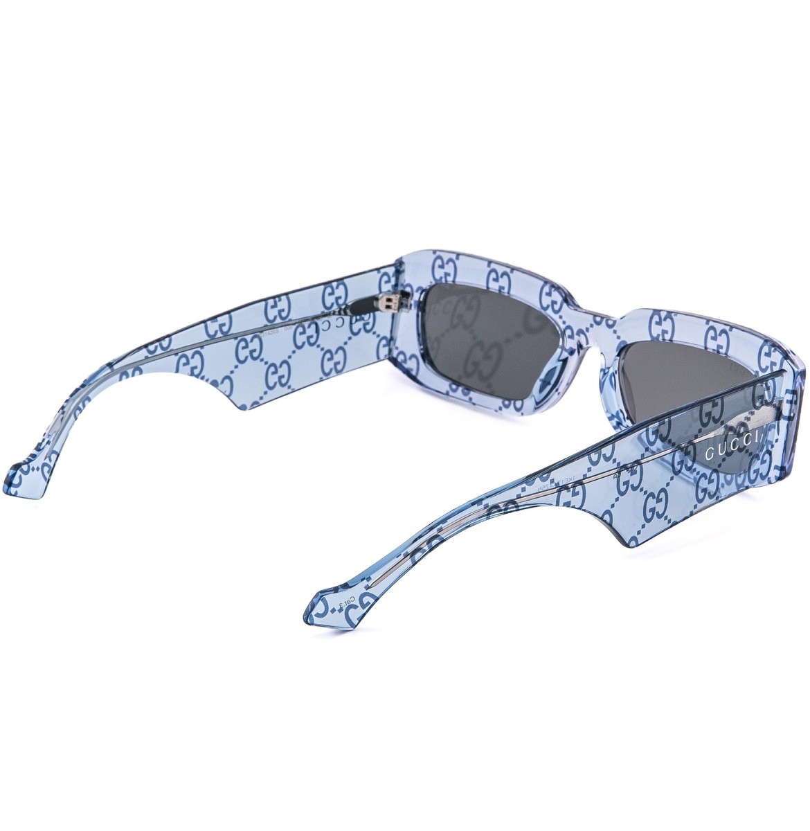 GUCCI 1426 Crystal Blue GG GUCCISSIMA Print Logo Gg1426S Unisex