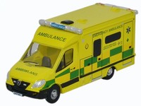 Mercedes Ambulance Wales 1:148 MaßStab Oxford Diecast Metall Modell NMA001