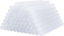 Hot Melt Glue Sticks - 100 Pack 7mm x 100mm Quality Adhesive for Crafts. 0.11 per stick