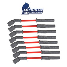 Msd Super Conductor Spark Plug Wire Set Red 8.5mm For Ls1 Ls2 Ls3 L99 L76 L77