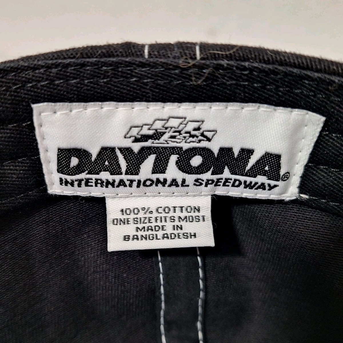 Rolex 24 Daytona 2023 Hat Gray Black Adjustable Hook &Loop Strap