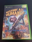 Destroy all Humans Xbox Original CIB Complete