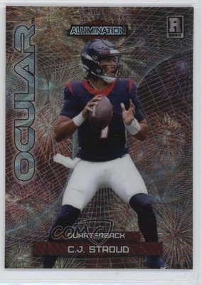 2023 Alumination Draft Retail Green/Brown Rainbow /10 CJ Stroud Rookie RC 13jg