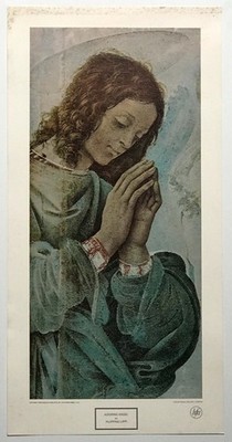 Addring Angel, von Filippino Lippi (1495-1504) Reproduktionsdruck