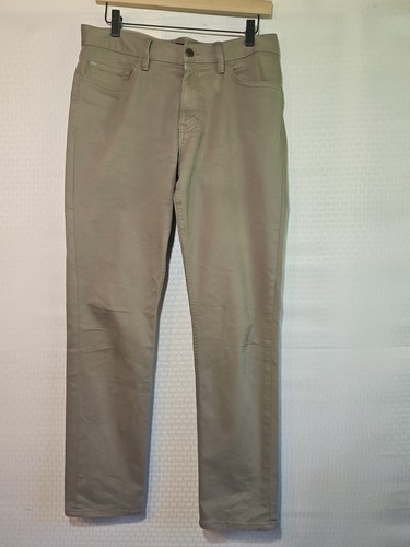 Banana Republic Traveler Men's 30 30 Slim Fit Seal Rock Green Stretch Comfort