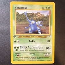 Pokemon TCG Heracross 41/105 Neo Destiny 1st Edition Uncommon 2000 NM on eBay