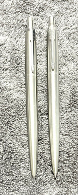 VINTAGE PARKER JOTTER STAINLESS STEEL PEN AND PENCIL SET - ON SALE NO BOX