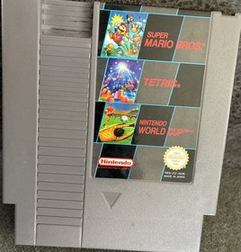 NES ORIGINAL NINTENDO KONSOLE - KOMPLETT+NES  3 SP-NODUL*MARIO,TETRIS+WORLD CUP