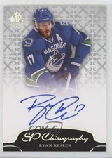2011-12 SP Authentic SP Chirography 10/50 Ryan Kesler #C-RK Auto 1p3