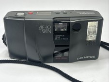 Olympus AF-10 Point Shoot 35mm Film Camera - Tested - Faults READ AS-IS