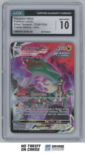 2022 Pokemon Sword & Shield Series - Silver Tempest - Trainer Gallery Rayquaza