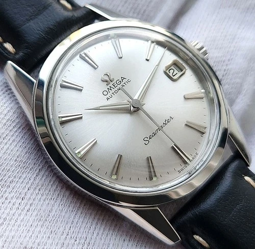 OMEGA SEAMASTER AUTOMATIC CAL562 DATE SILVER DIAL MEN'S WATCH