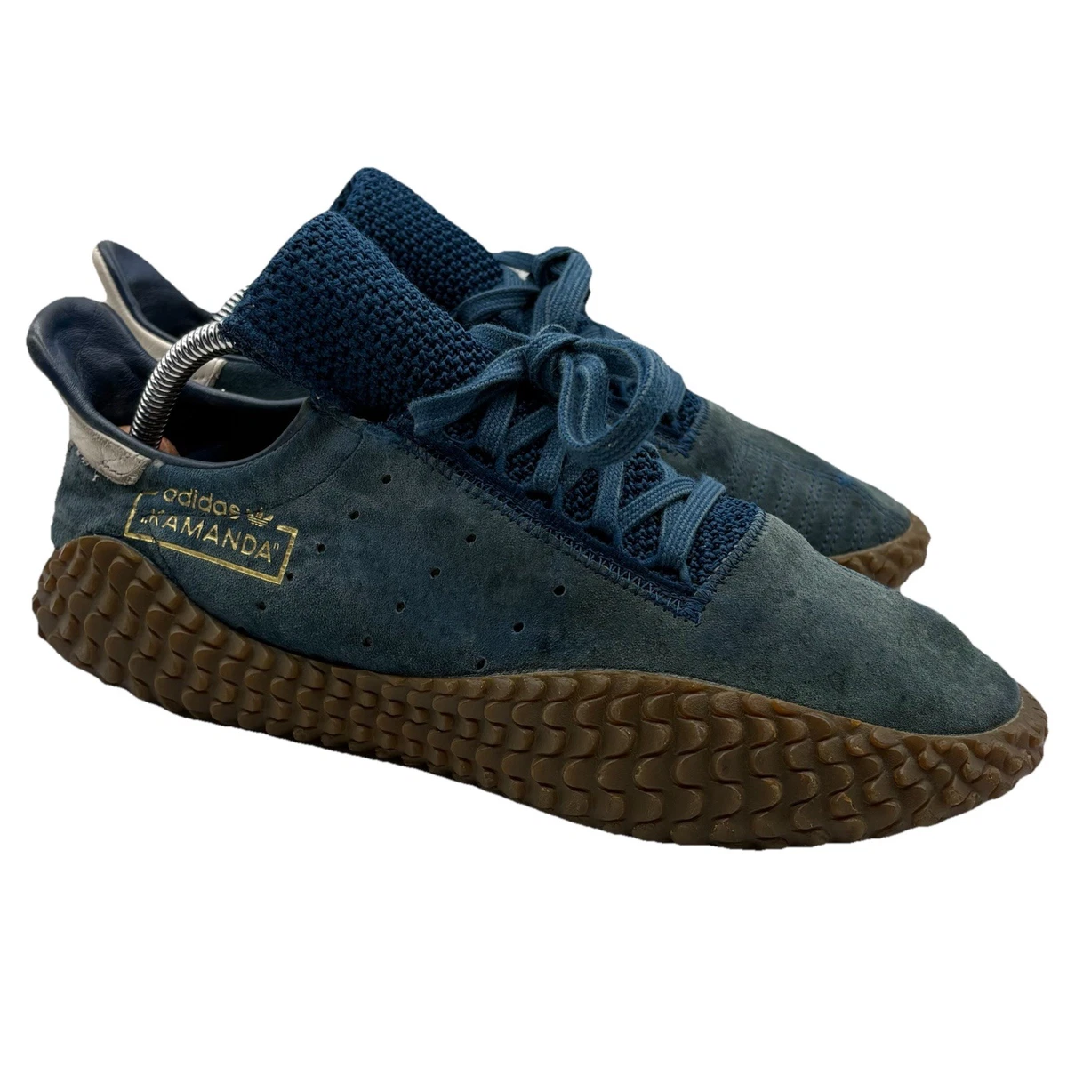 adidas gazelle silver green womens adidas Kamanda 01- Brown / White  Kith