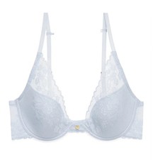 NWOT Natori Glacier Blue Size 36C 36D Cherry Blossom Convertible UW Bra 721191