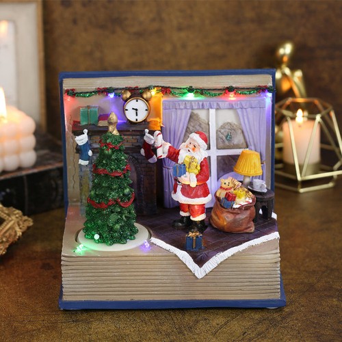 SINT Weihnachtsmann musikalisch beleuchteter Weihnachtsschmuck für Wohndeko - Bild 19 von 24