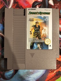 Snake's Revenge Nintendo Nes Pal A