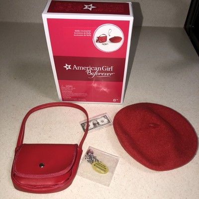 American Girl Beforever Molly/'s Red Purse From Her Meet Accessories Buy 3 Get FS