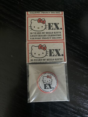 Rare Sanrio Japan Hello Kitty EX 30 Years Anniversary Exhibition