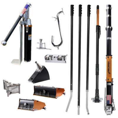 Drywall Master Drywall Full Set w/ 10'' & 12'' Flat Boxes - Extendable Box Handle