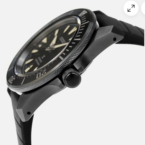 Seiko SRPL15 Prospex Black Dial Automatic Samurai Diver Watch 200m Box Tags - Picture 2 of 5