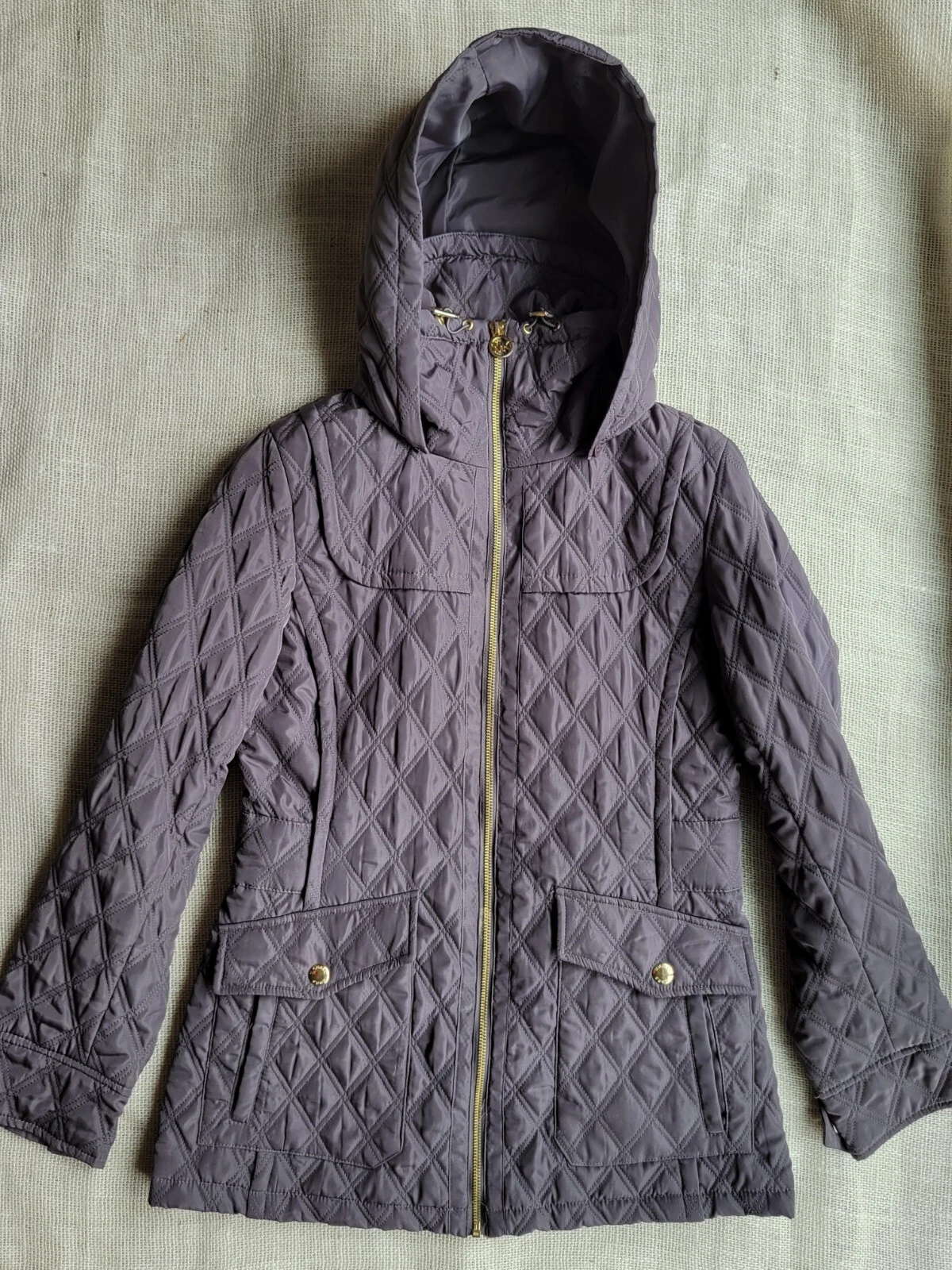 Piumino trapuntato con cappuccio Michael Kors donna confezionabile taglia XS