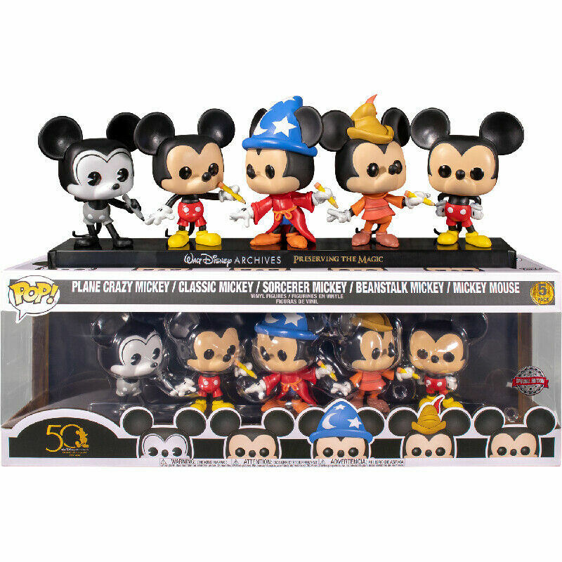 Funko Pop! Walt Disney Archives - Mickey Mouse 50th Anniversary 5-Pack
