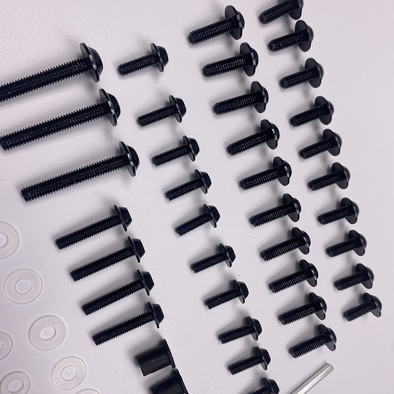 Fairing Bolts Bodywork Screws Nuts Kit For Kawasaki Ninja ZX6R 636 2000