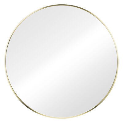 Specchio Da Parete Tondo Ø60cm In Oro - Design Elegante Per Camera E Soggiorno - Foto 9