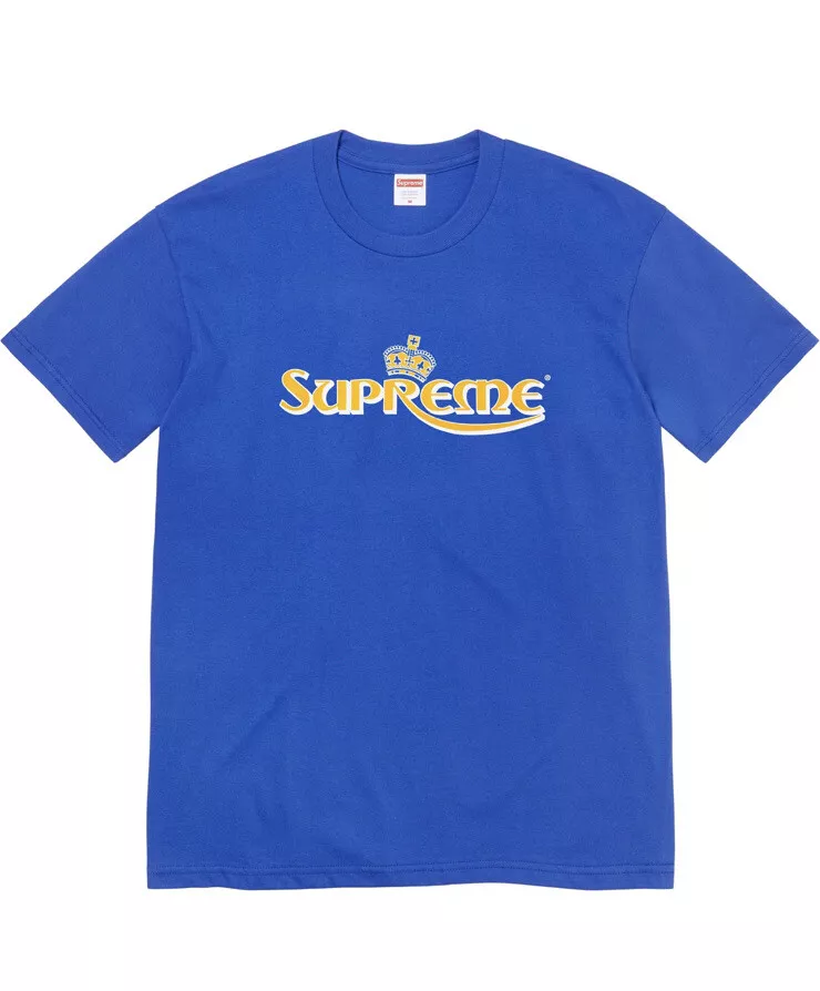 Royal blue supreme clearance shirt