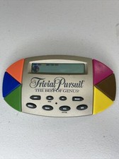 Trivial Pursuit The Best of Genus Electronic Hand Held Game Tested