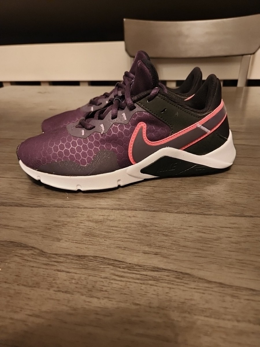 Nike Legend Essential CQ9545-014 Womens Size Black/Hyper Pink Running  Shoe