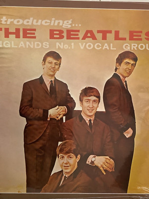 Introducing…THE BEATLES Englands No. 1 Vocal Group 1964 vinyl LP