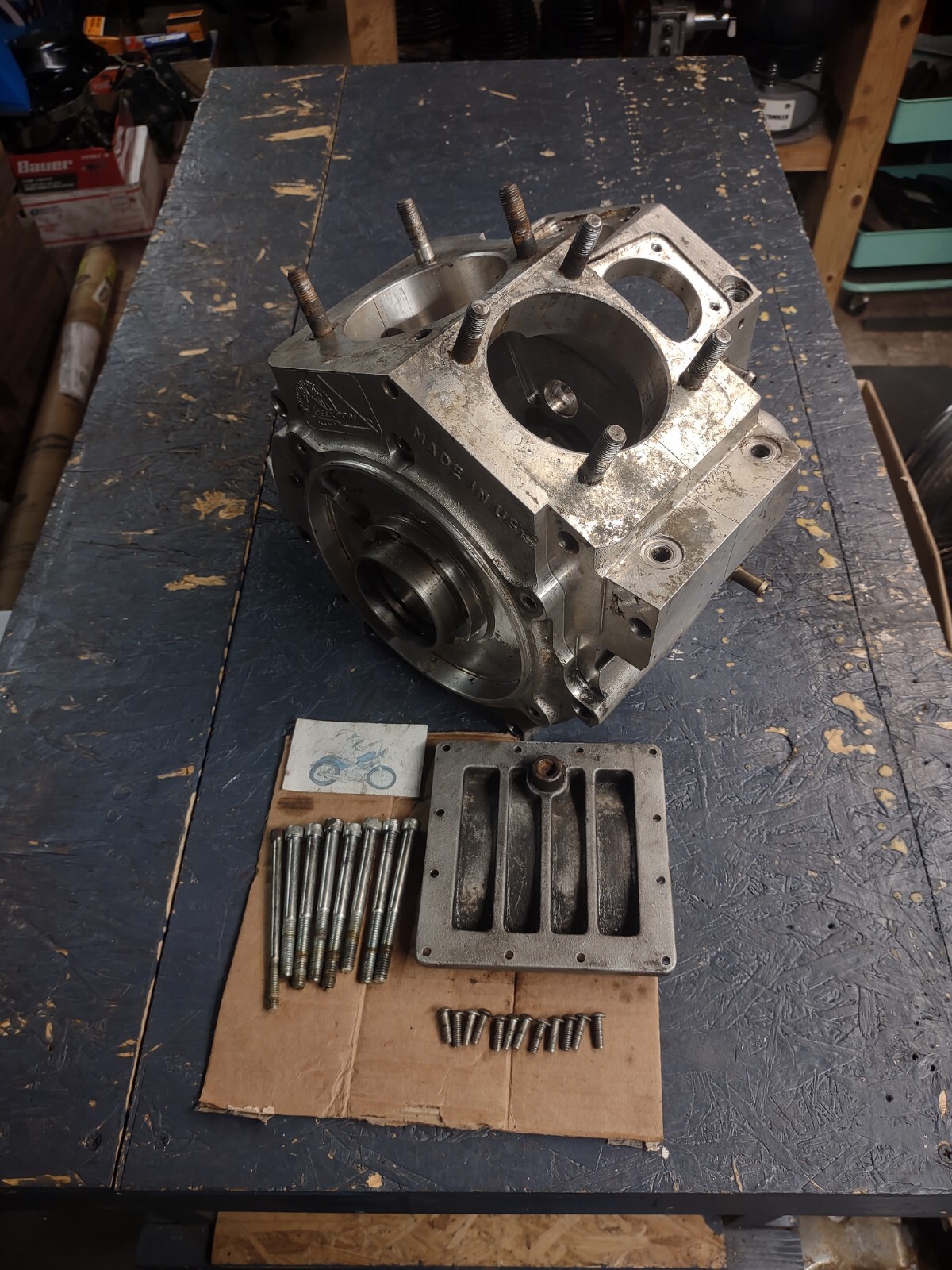 Harley Delkron Shovelhead Cases Shovel Chopper eBay