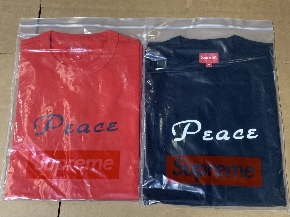 Supreme peace sale tee