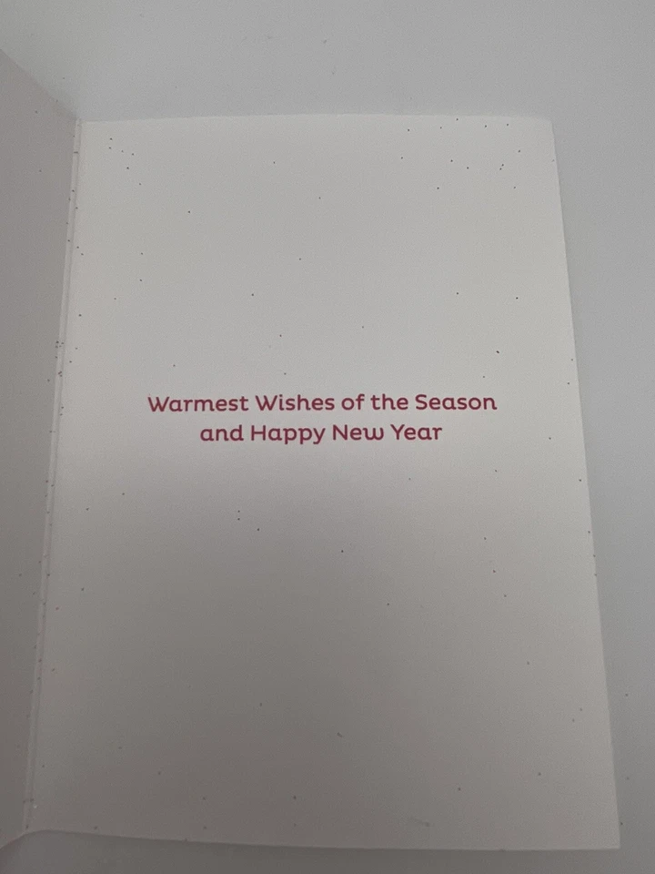 Hello Kitty Red Glitter Christmas Card Papyrus With Envelope Seal 10 Count - Image 4 of 4