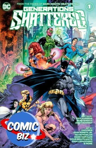 GENERATIONS SHATTERED #1 (2021) 1ST PRINTING MAIN REIS & PRADO COVER ($9.99)