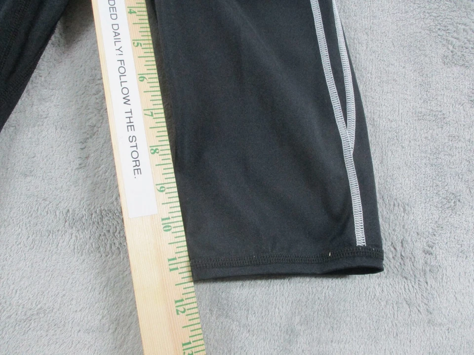 Vintage Nike Competition Kneeskin Swimsuit Shortjohn Bodysuit Black 28 Female - Image 4 of 4