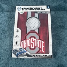 Ohio State University Tabletop Cornhole Game  Bluetooth Speaker New
