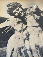 Ann Sheridan, Kirk Douglas, Double Full Page Vintage Pinup, a