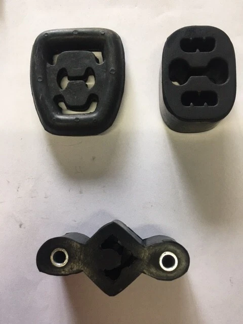 KIT 3 GOMMINE SUPPORTO MARMITTA SCARICO FIAT PANDA 4X4 MODELLO 1986/2002