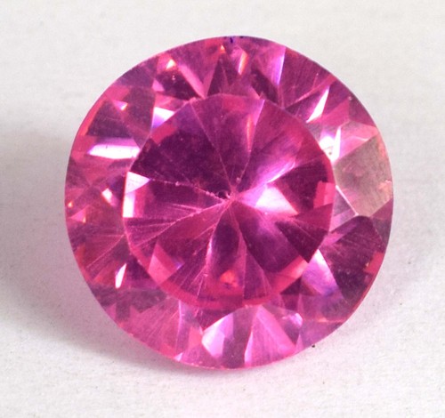 Natürlicher kambodschanischer rosa Zirkon 30,55 ct Rundschliff loser Edelstein zertifiziert E2551 - Bild 10 von 11