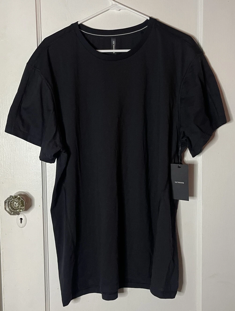 TEN THOUSAND Durable Black Tee Shirt XXL *NEW WITH TAGS* TTKT011