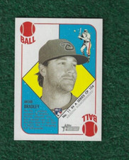 ARCHIE BRADLEY - 2015 TOPPS HERITAGE '51 ROOKIE CARD # 11 - ARIZONA DIAMONDBACKS. rookie card picture
