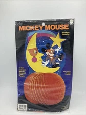 Vtg Disney Mickey Mouse Eureka 11" Honeycomb Tissue Centerpiece Paper Magic