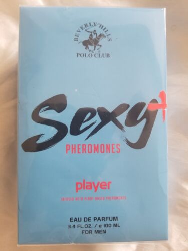 Sexy Pheromones Player Eau de Parfum for Men Beverly Hills 3.4 oz/100ml Sealed