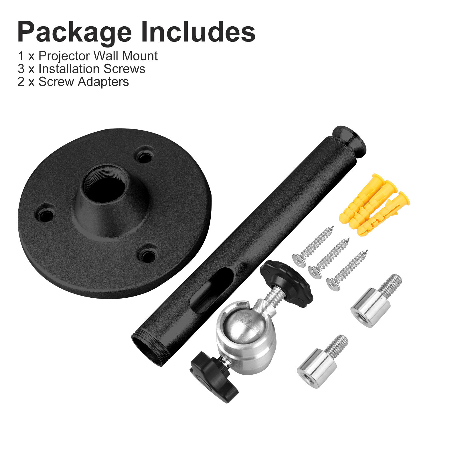 Universal Wall Ceiling Mount Stand Bracket for Mini Projector Digital DVR Camera
